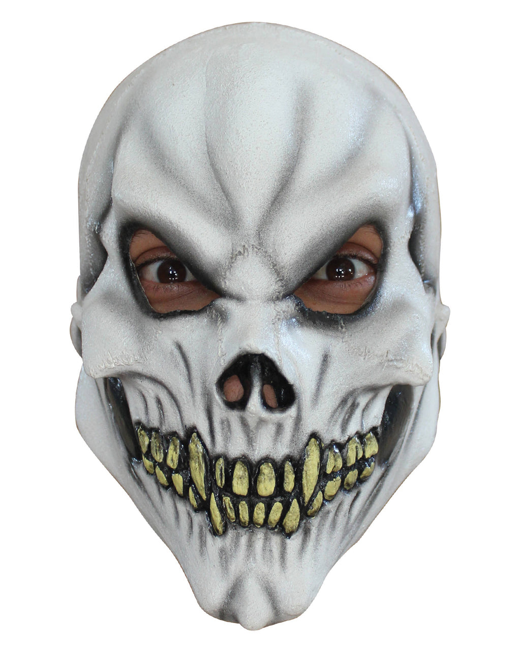 Halloween Skull Mask With Grinning Teeth
