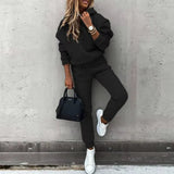 Women's Two-Piece Hoodie and Jogger Pants Set