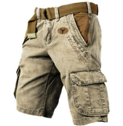 Men's Cargo Utility Pocket Shorts
