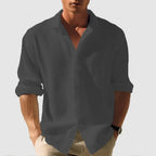 Men's Textured Button Shirt