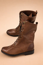 Women’s Mid-Calf Lace-Up Boots