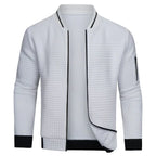Men’s Textured Bomber Jacket