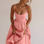 Women's A-Line Midi Dress