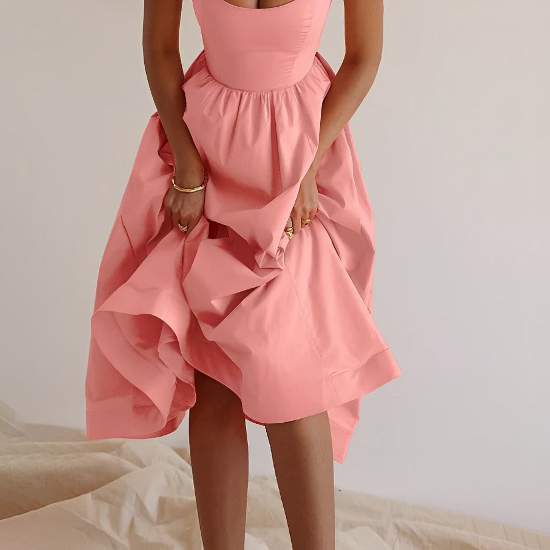 Women's A-Line Midi Dress