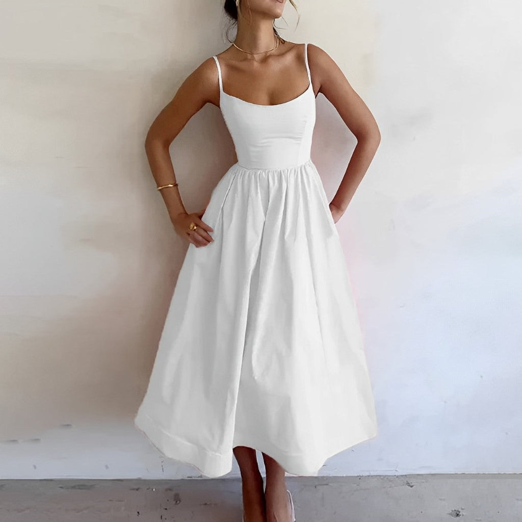 Women's A-Line Midi Dress