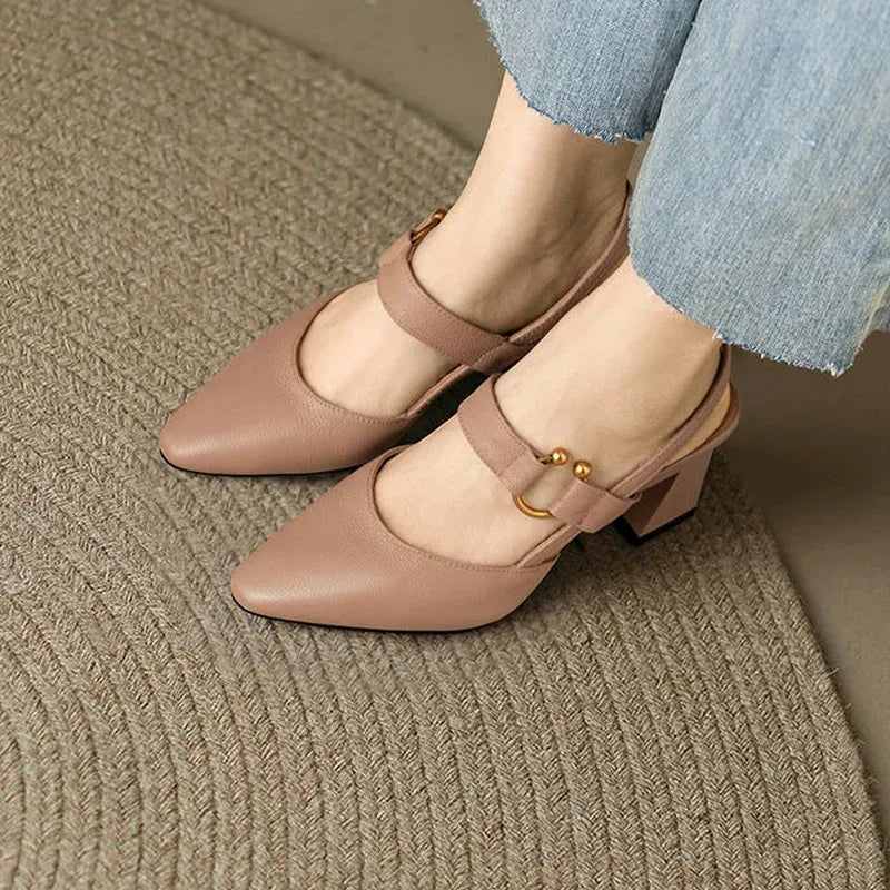 Women’s Pointed-Toe Slingback Pumps
