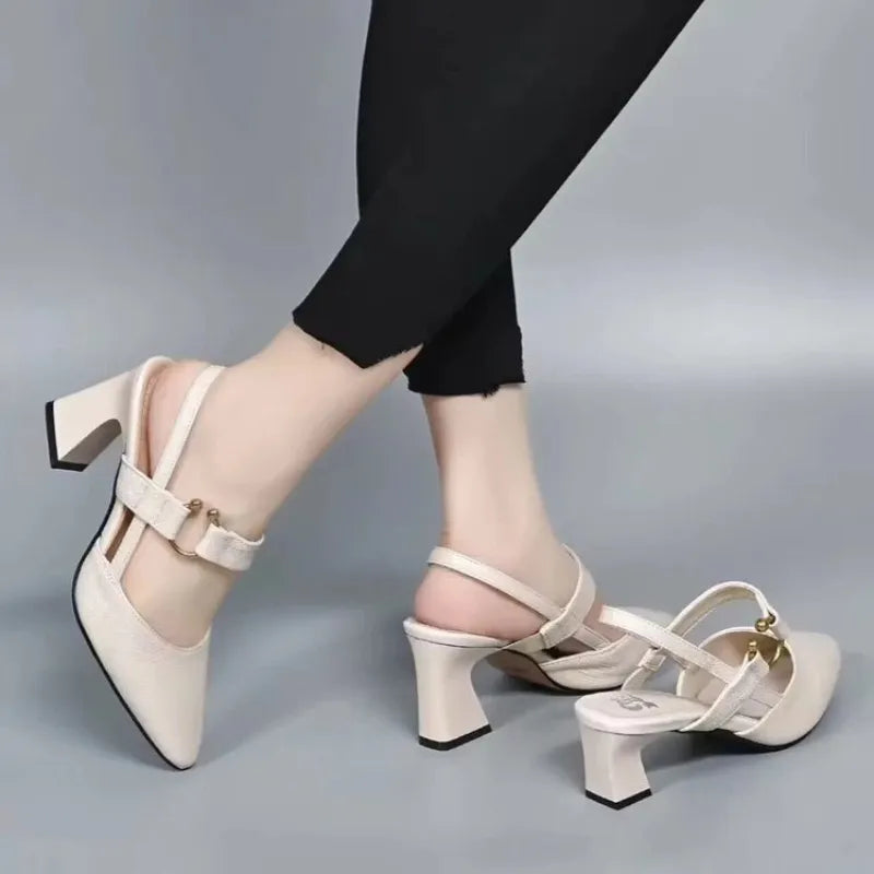 Women’s Pointed-Toe Slingback Pumps