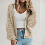 Women’s Chunky Knit V-Neck Cardigan