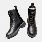 Women’s Faux Fur Lined Lace-Up Boots