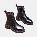 Women’s Faux Fur Lined Lace-Up Boots
