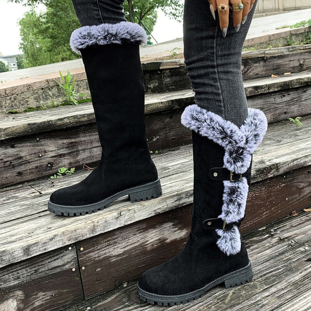 Women's Tall Buckle Detail Boots