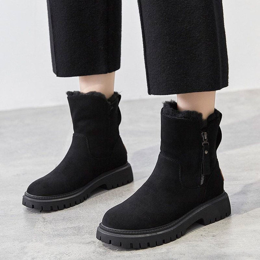 Women’s Faux Fur Lined Ankle Boots