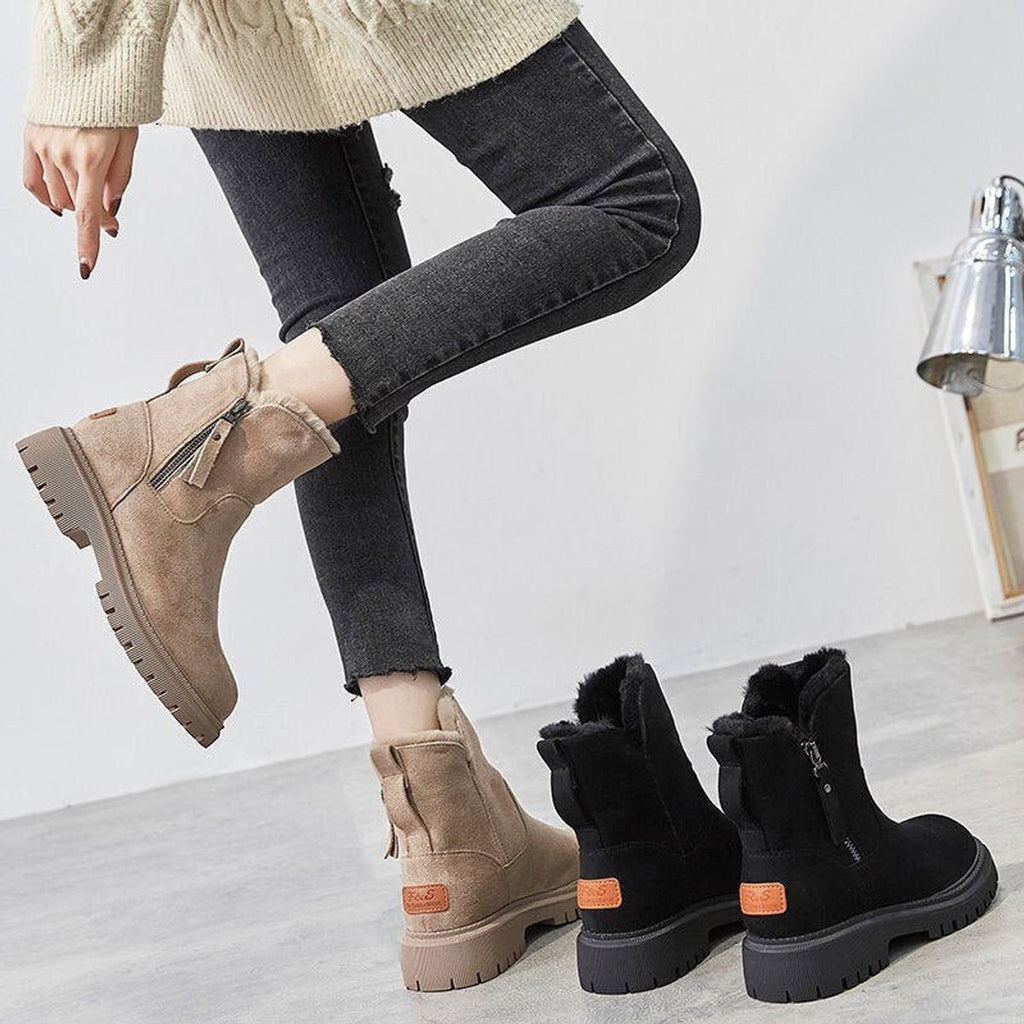 Women’s Faux Fur Lined Ankle Boots