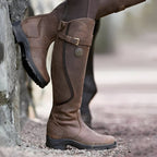 Women's Knee-High Buckle Detail Boots