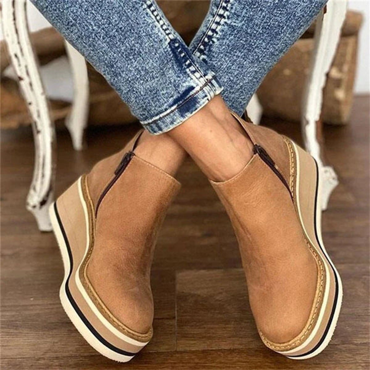 Women’s Wedge Heel Ankle Boots