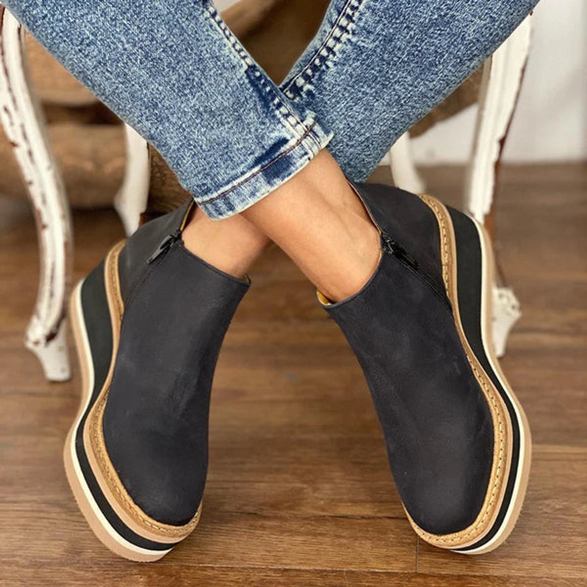 Women’s Wedge Heel Ankle Boots
