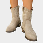 Women’s Western Block Heel Ankle Boots
