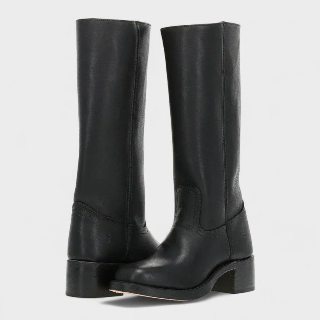 Women's Tall Low Block Heel Boots