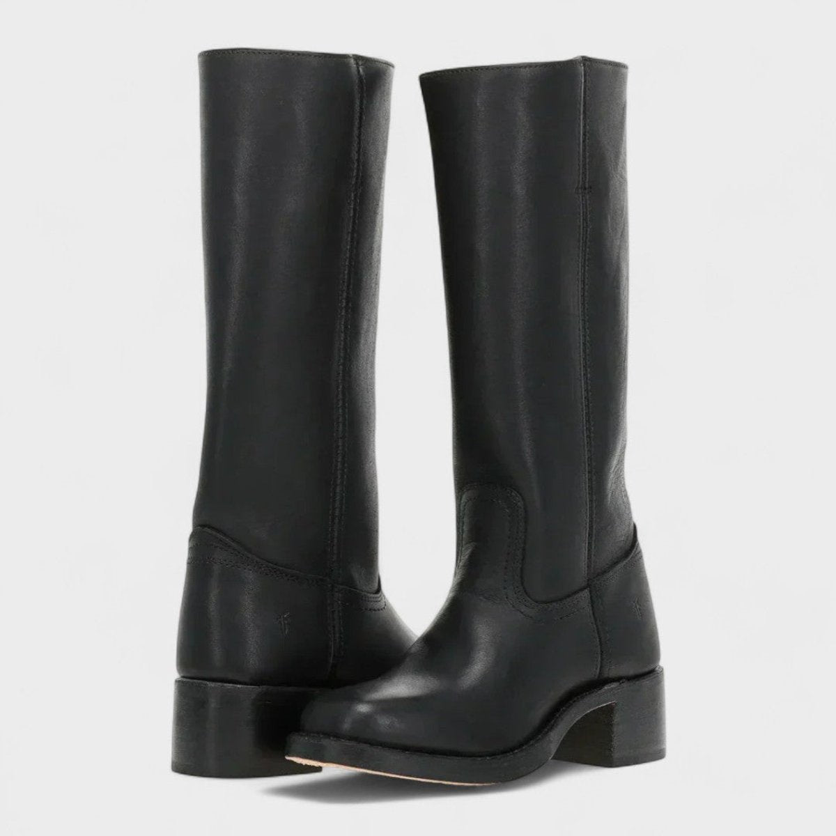 Women's Tall Low Block Heel Boots