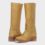 Women's Tall Low Block Heel Boots