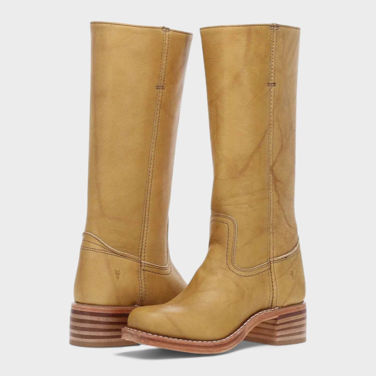 Women's Tall Low Block Heel Boots