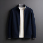 Men’s Mock-Neck Zip Sweater