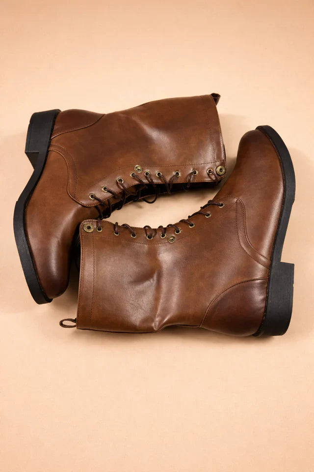 Women’s Mid-Calf Lace-Up Boots